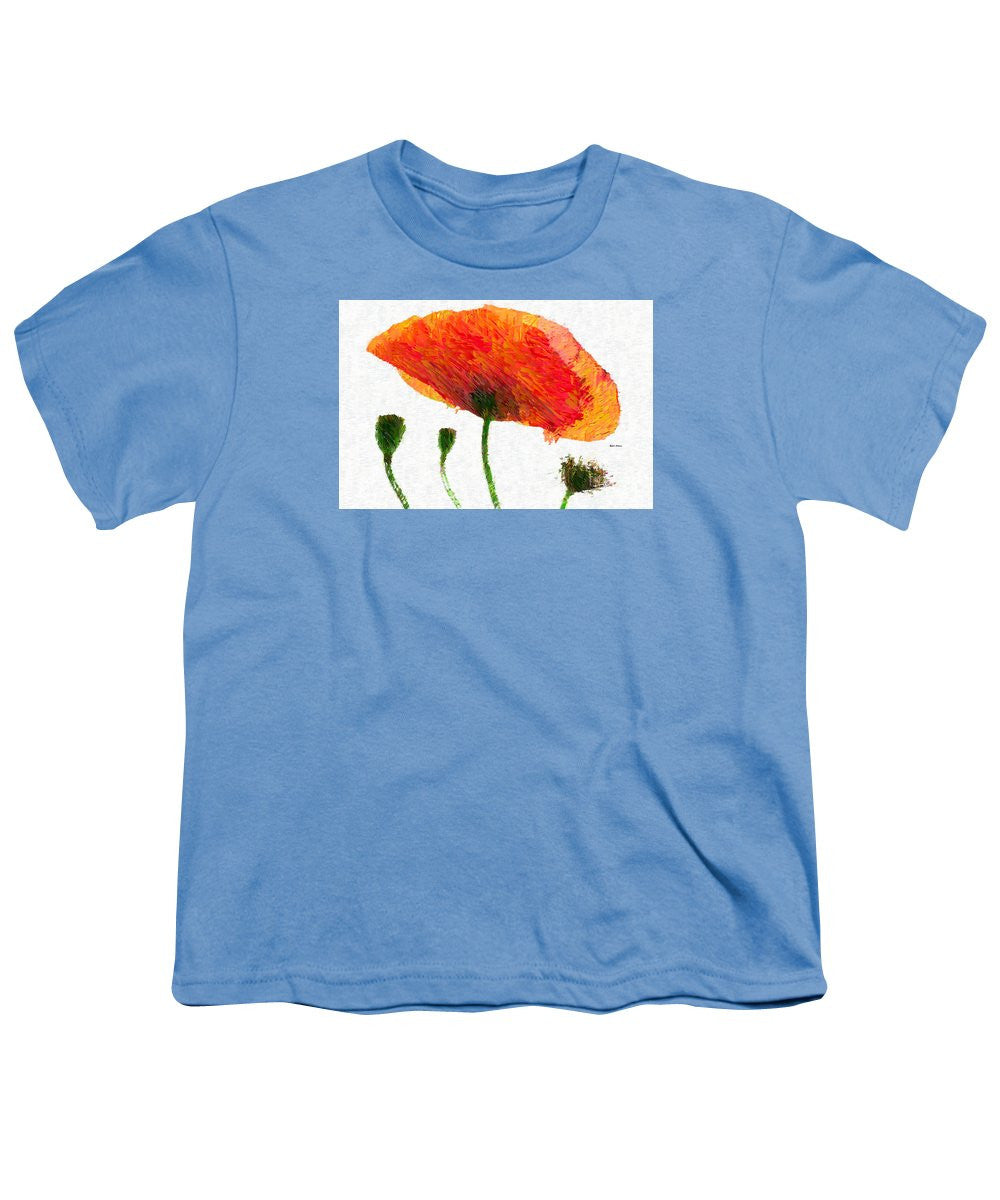 Youth T-Shirt - Abstract Flower 0723