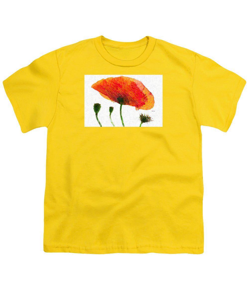 Youth T-Shirt - Abstract Flower 0723