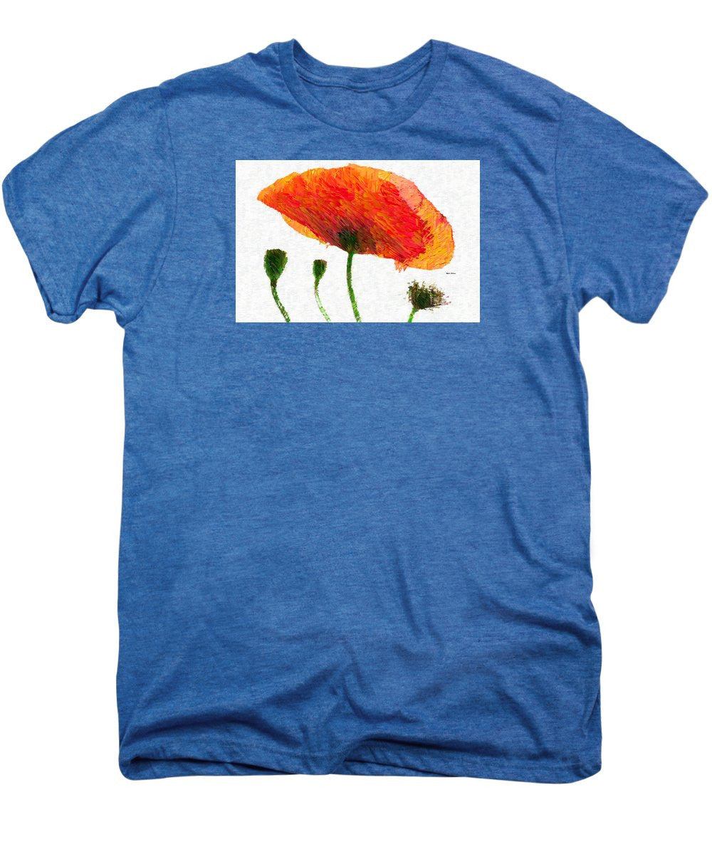 Men's Premium T-Shirt - Abstract Flower 0723