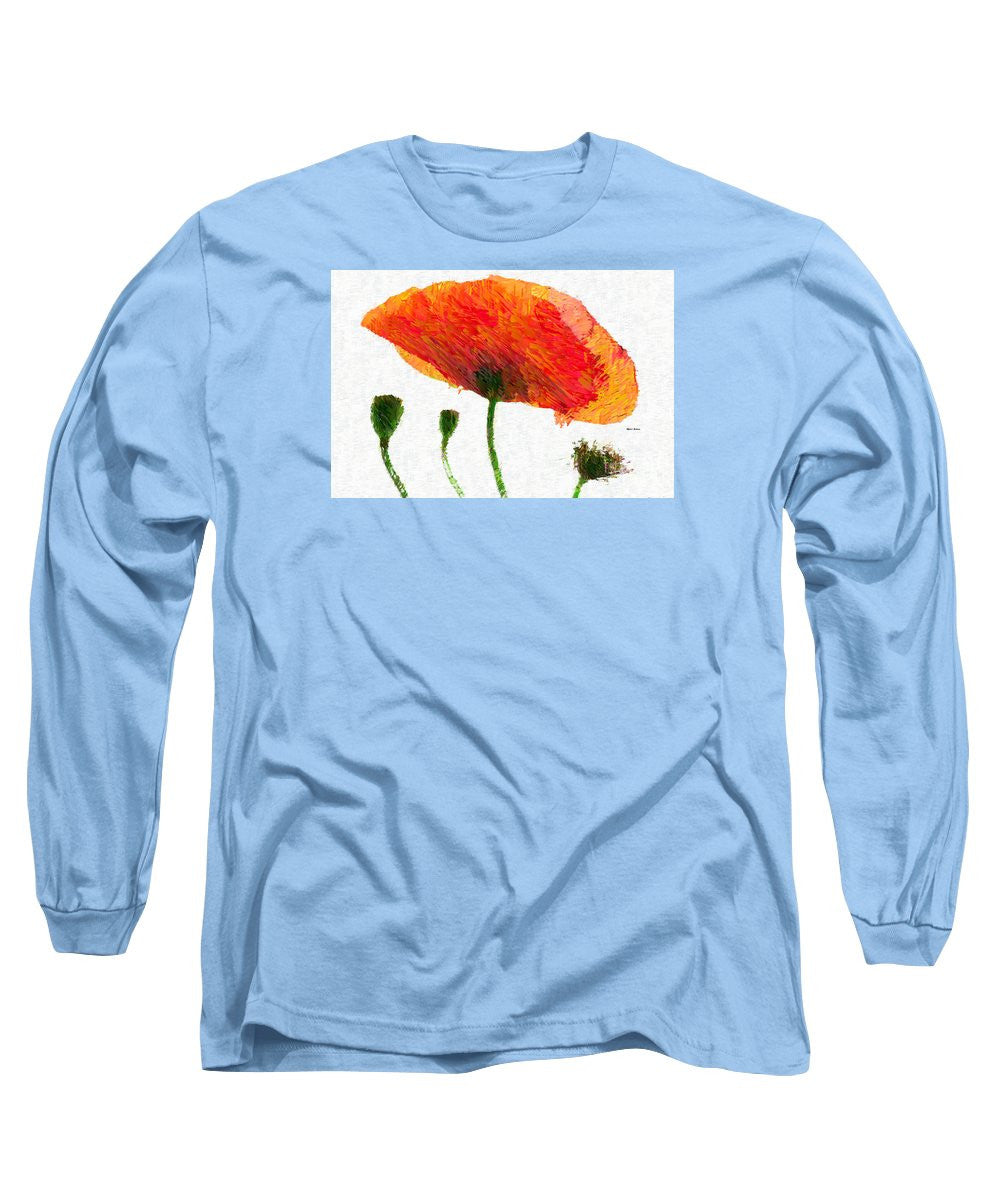 Long Sleeve T-Shirt - Abstract Flower 0723