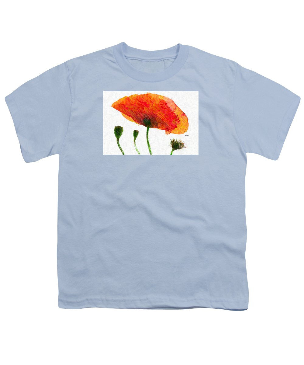 Youth T-Shirt - Abstract Flower 0723