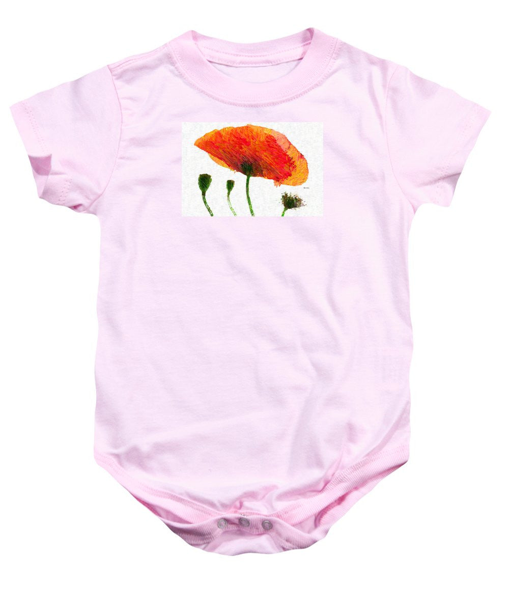 Baby Onesie - Abstract Flower 0723