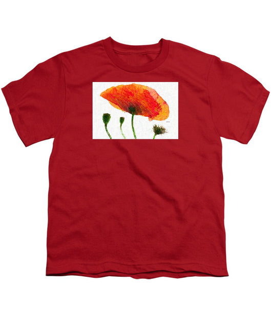 Youth T-Shirt - Abstract Flower 0723