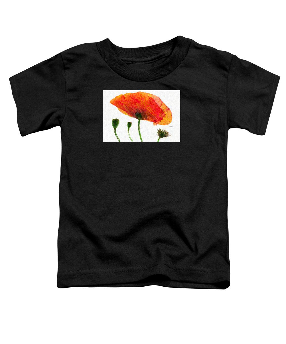 Toddler T-Shirt - Abstract Flower 0723