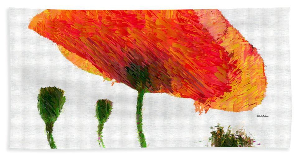 Towel - Abstract Flower 0723