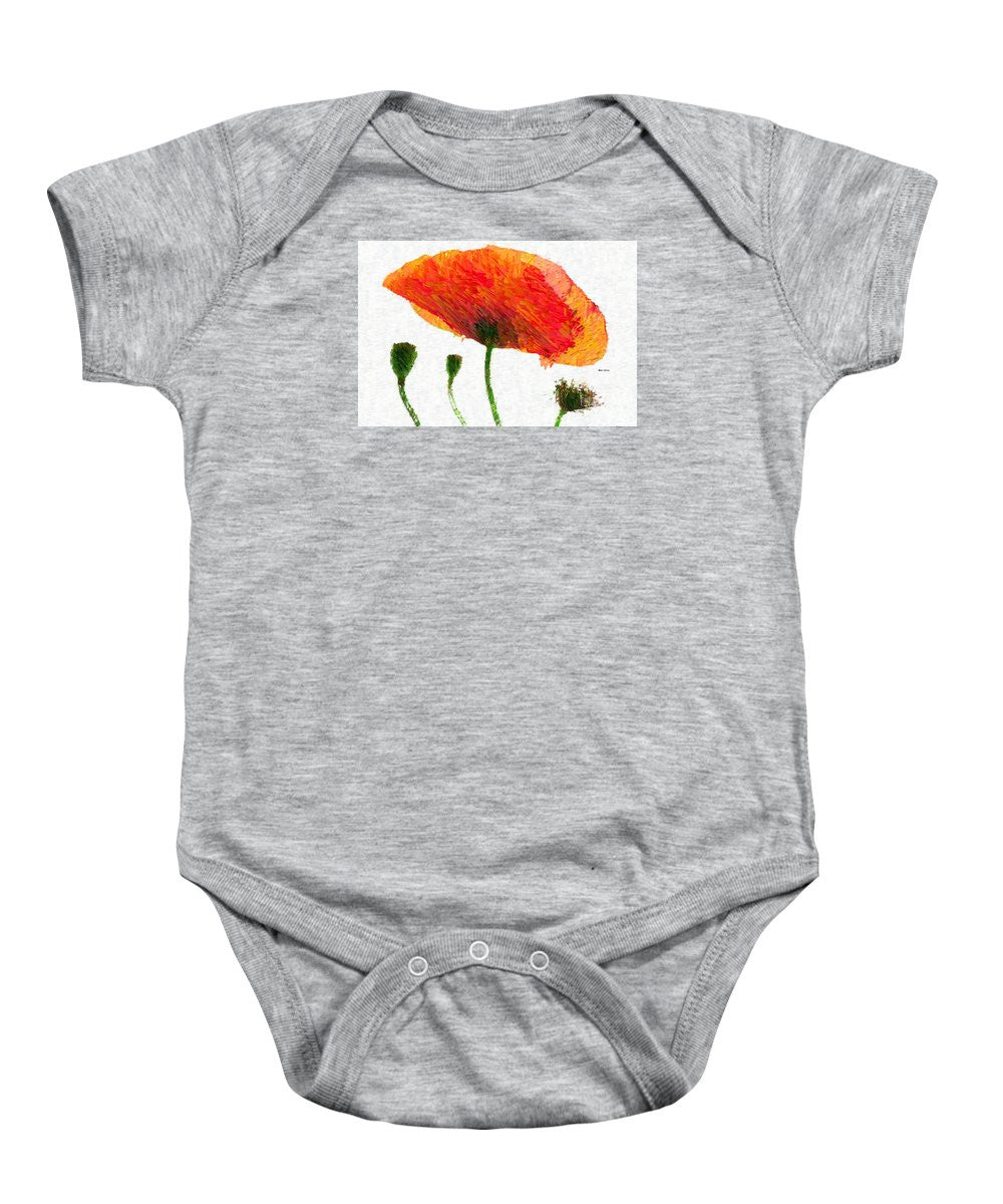 Baby Onesie - Abstract Flower 0723