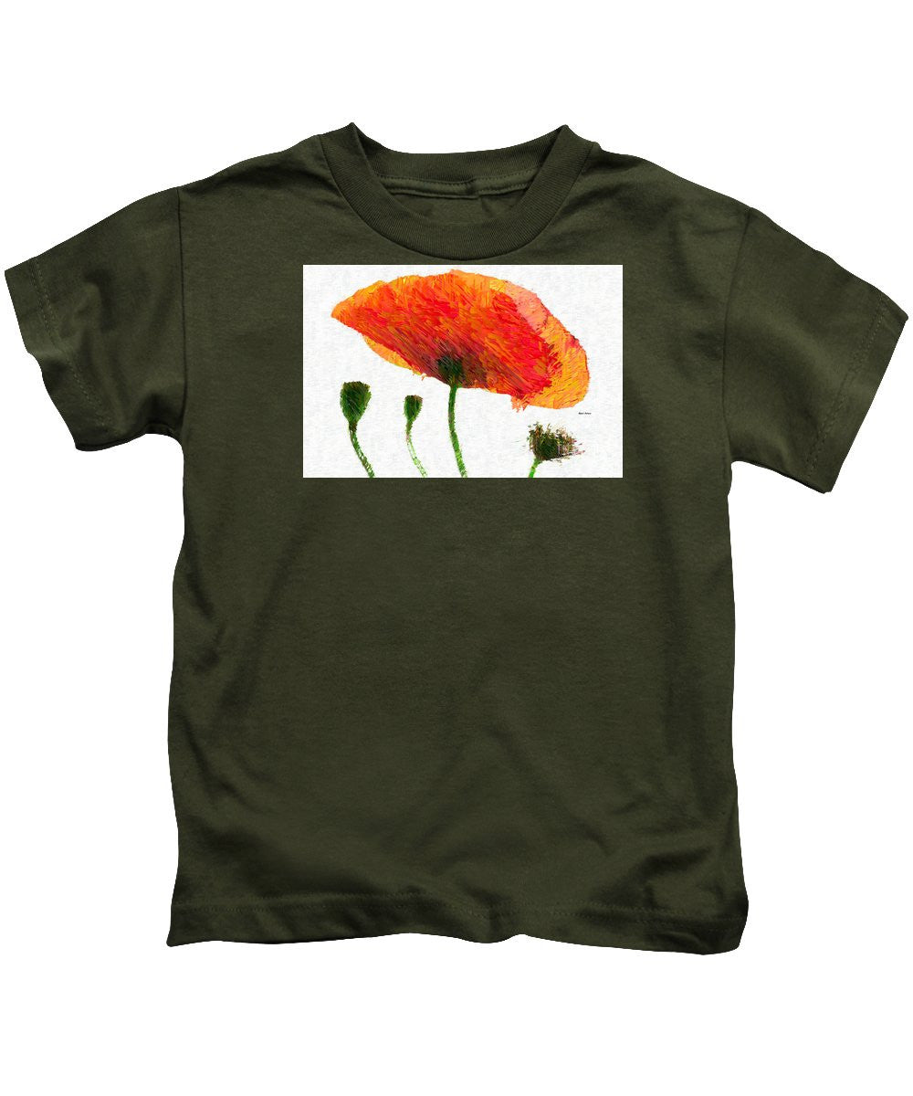 Kids T-Shirt - Abstract Flower 0723