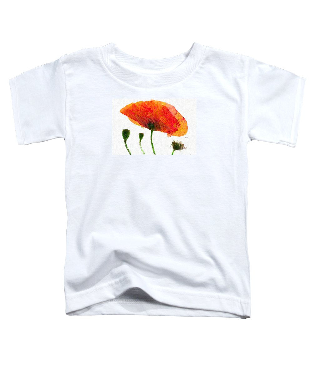 Toddler T-Shirt - Abstract Flower 0723