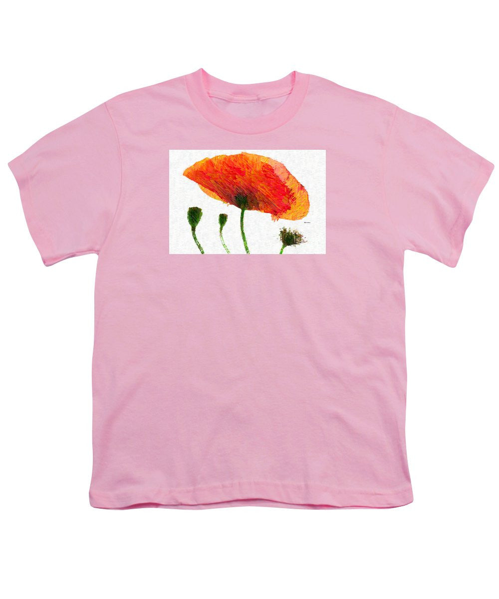 Youth T-Shirt - Abstract Flower 0723