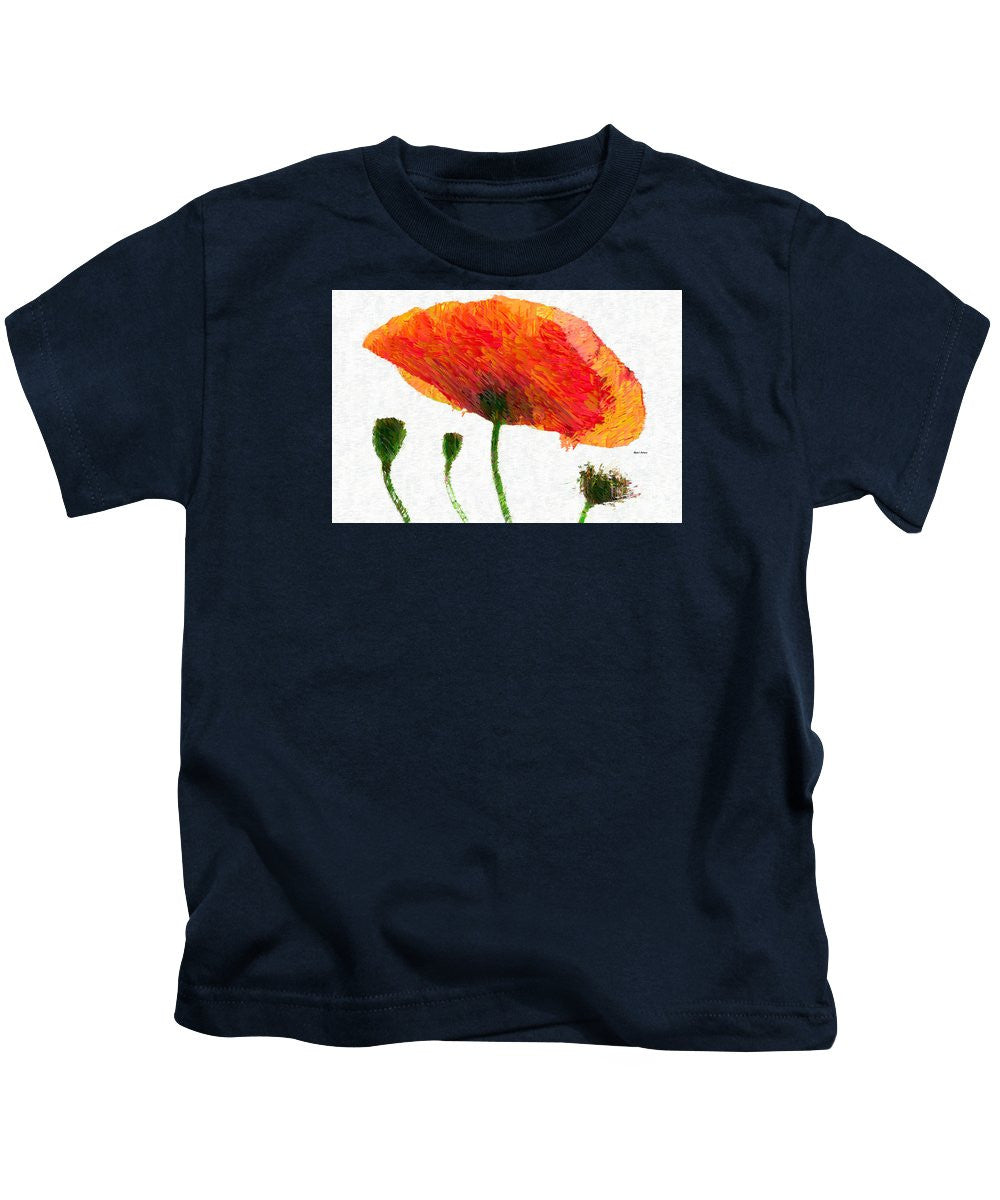 Kids T-Shirt - Abstract Flower 0723