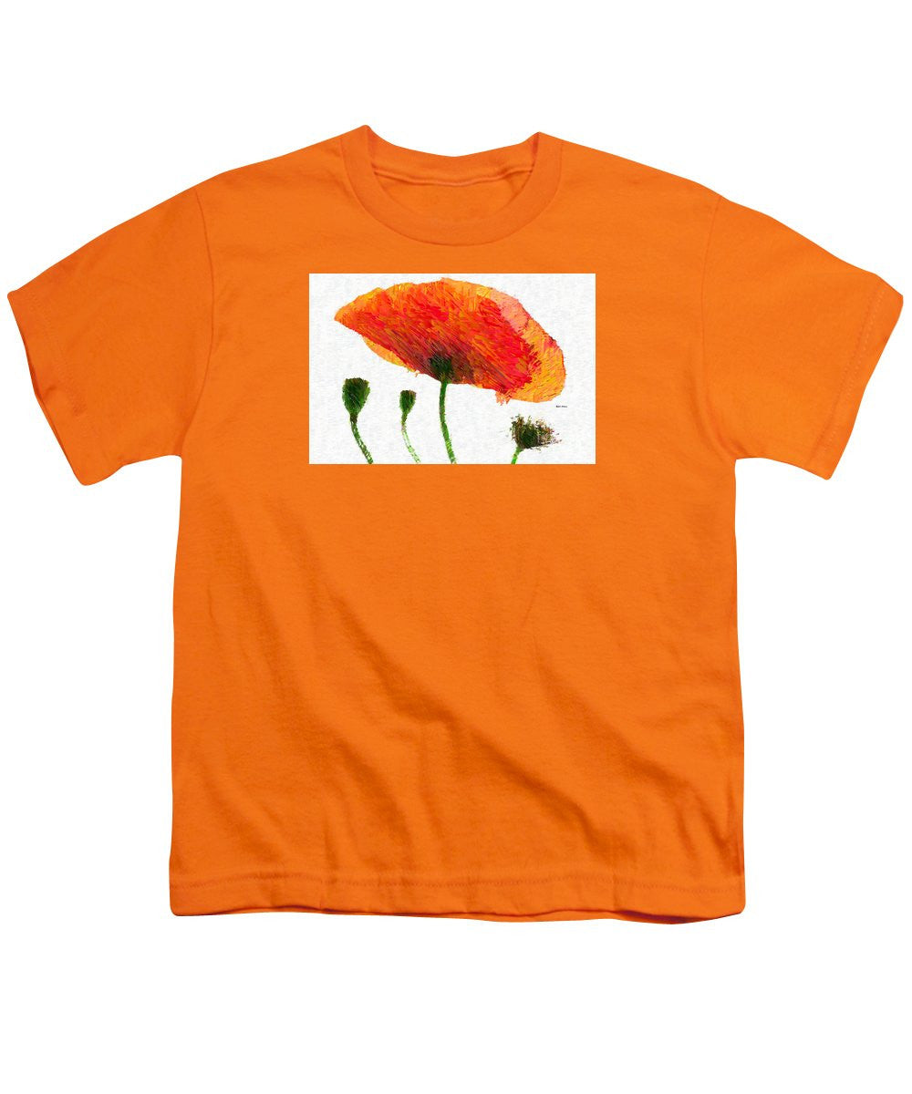 Youth T-Shirt - Abstract Flower 0723