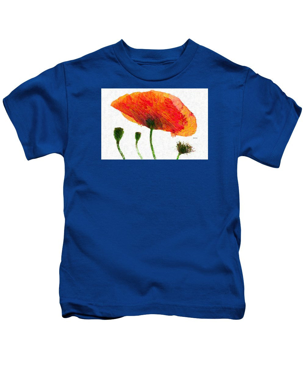 Kids T-Shirt - Abstract Flower 0723