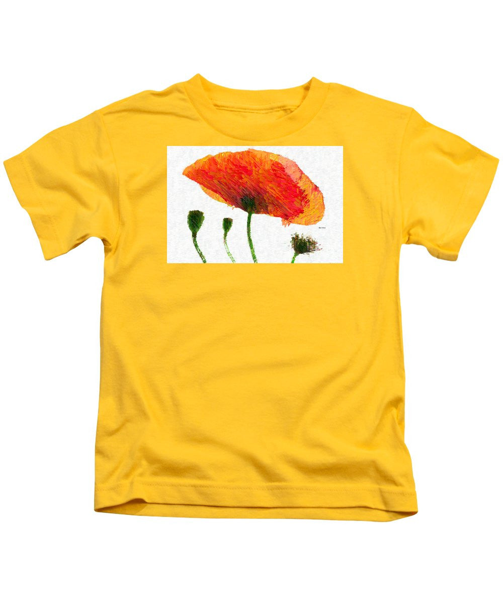 Kids T-Shirt - Abstract Flower 0723