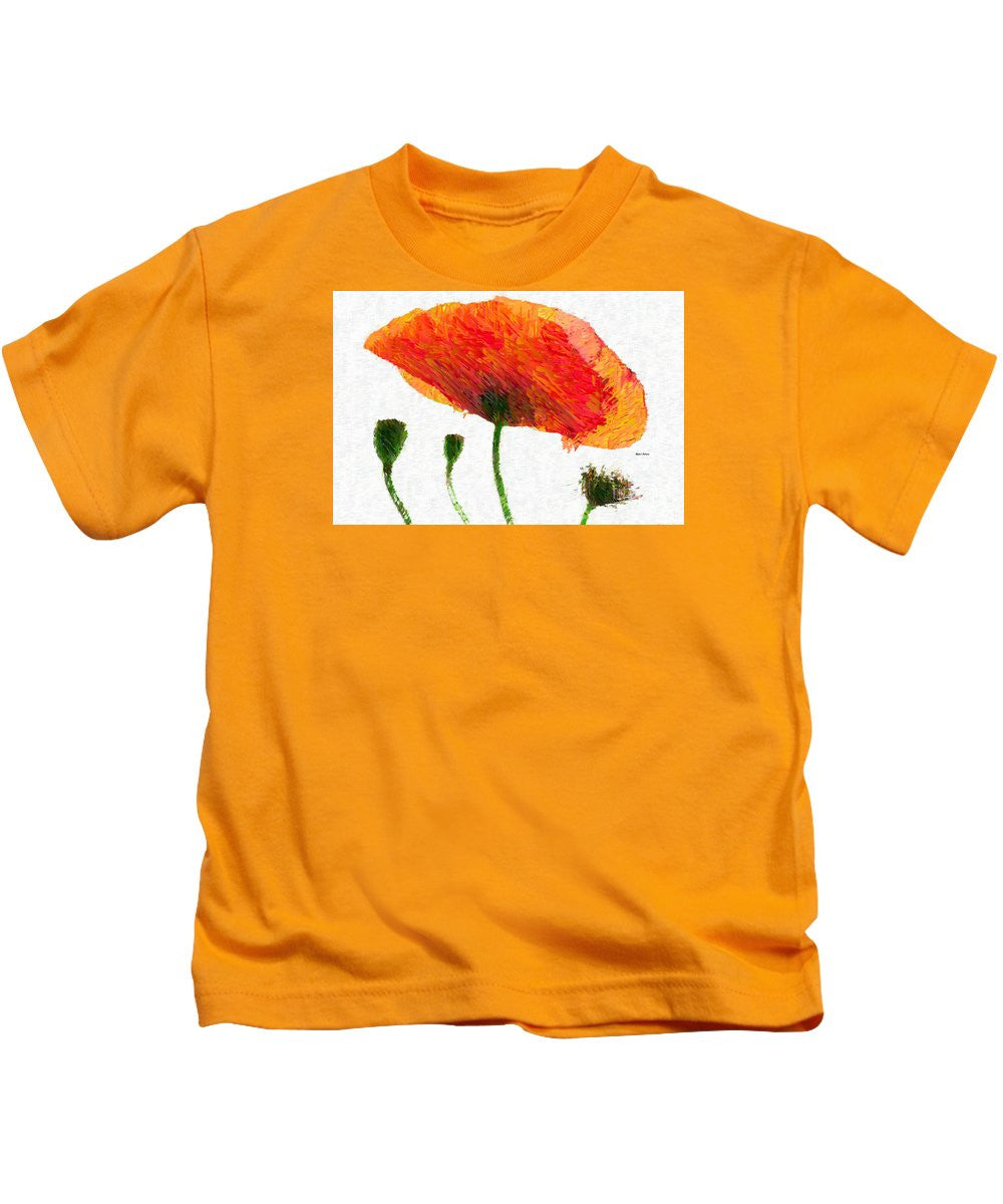 Kids T-Shirt - Abstract Flower 0723