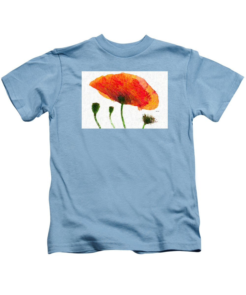 Kids T-Shirt - Abstract Flower 0723