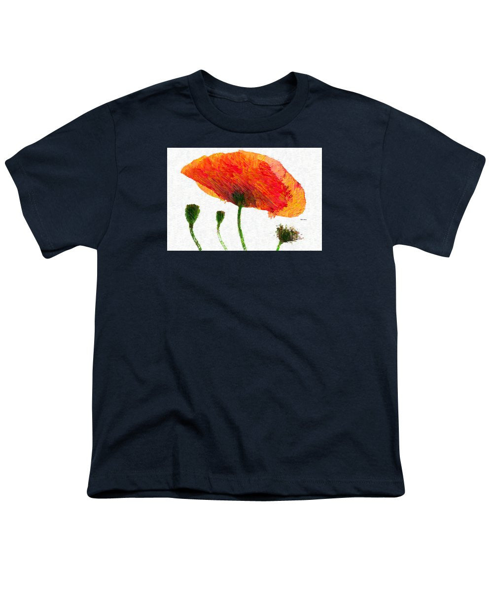 Youth T-Shirt - Abstract Flower 0723