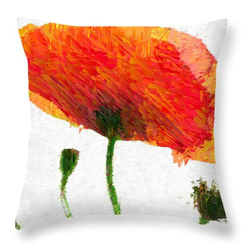 Throw Pillow - Abstract Flower 0723