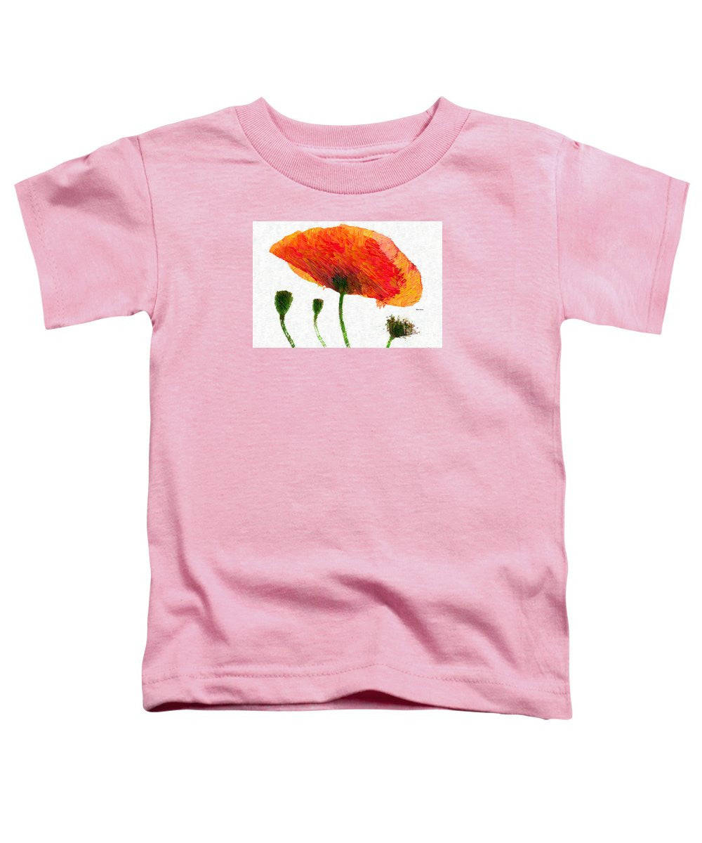 Toddler T-Shirt - Abstract Flower 0723