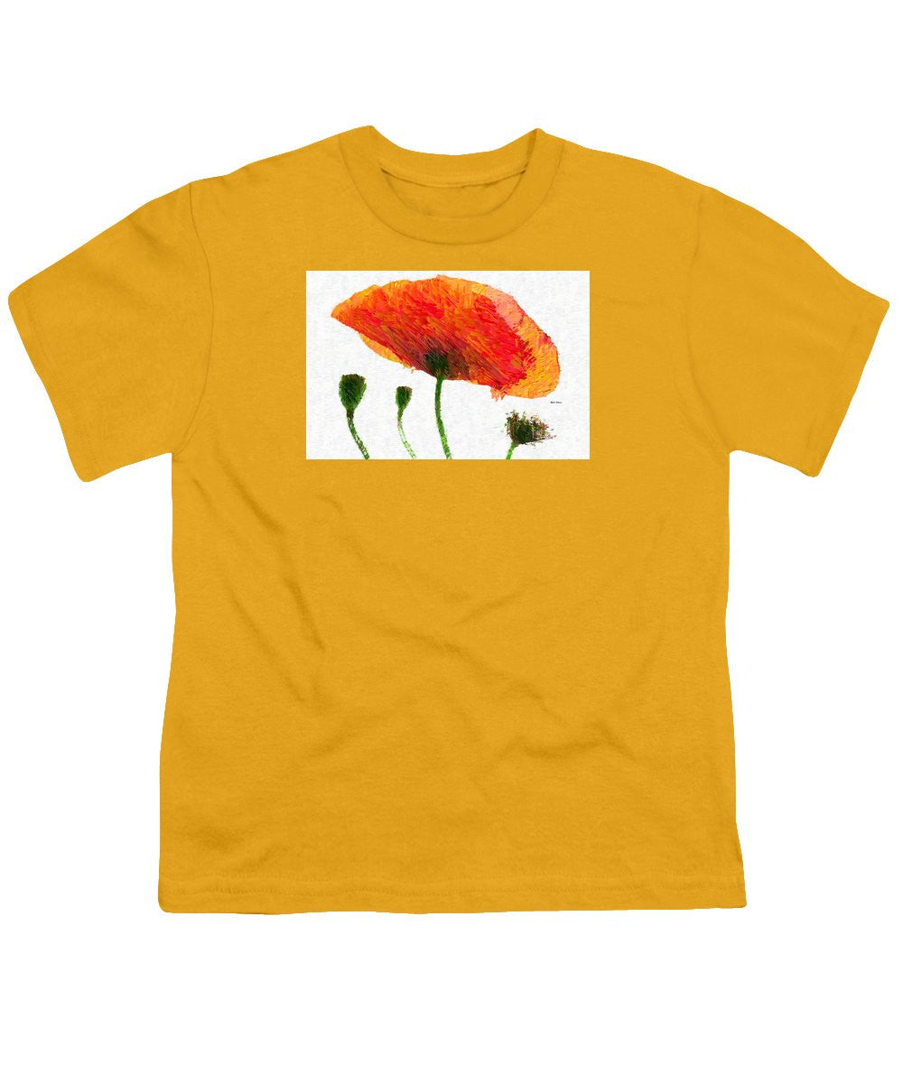 Youth T-Shirt - Abstract Flower 0723