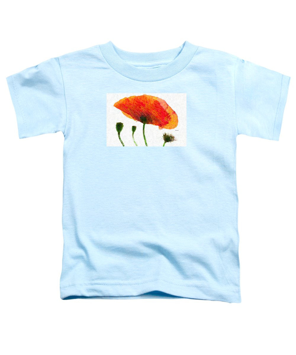 Toddler T-Shirt - Abstract Flower 0723