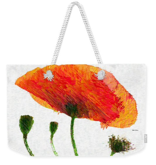 Weekender Tote Bag - Abstract Flower 0723