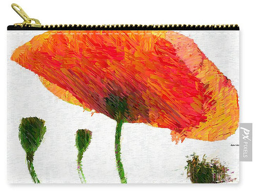 Carry-All Pouch - Abstract Flower 0723