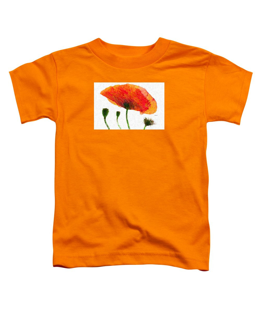 Toddler T-Shirt - Abstract Flower 0723