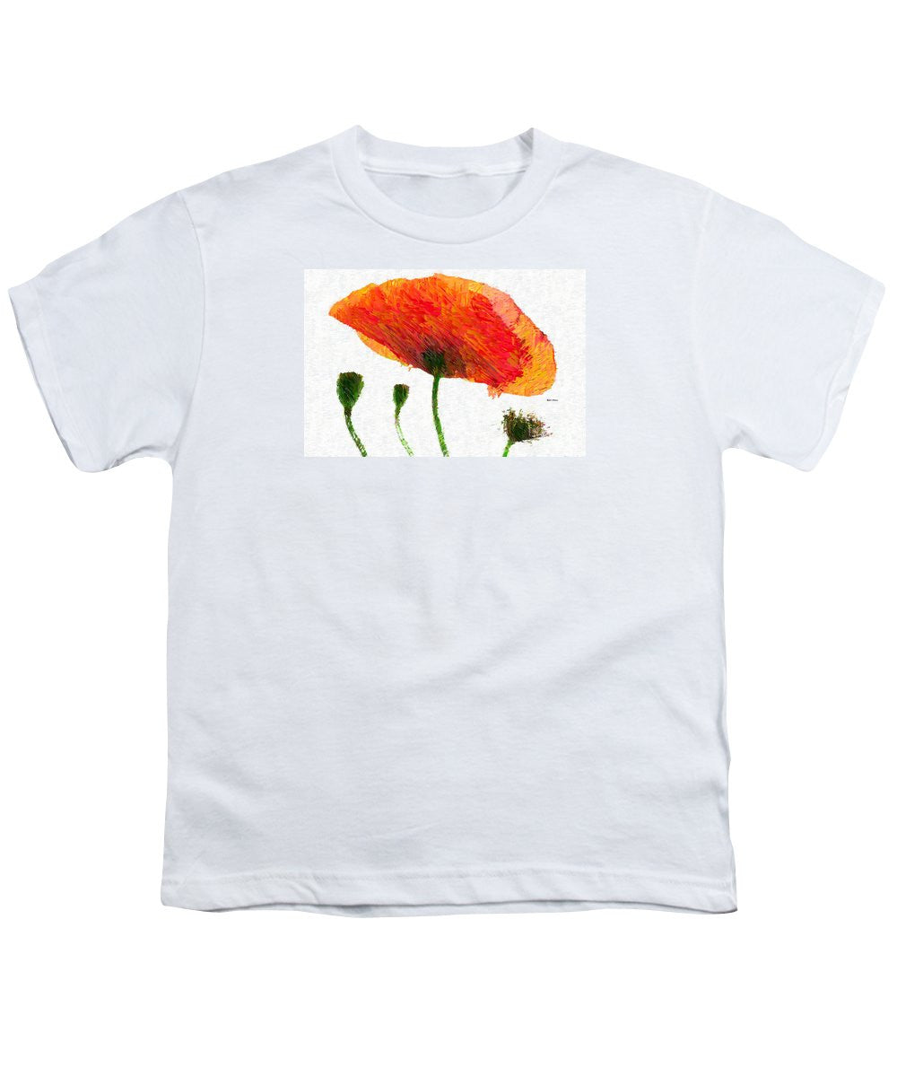 Youth T-Shirt - Abstract Flower 0723