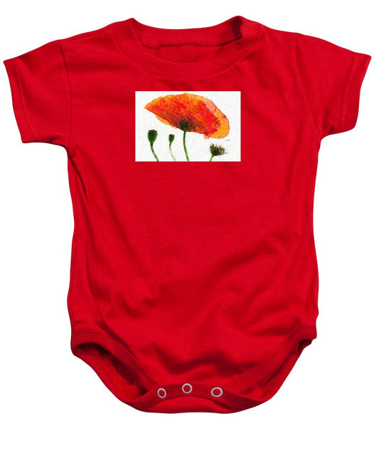 Baby Onesie - Abstract Flower 0723