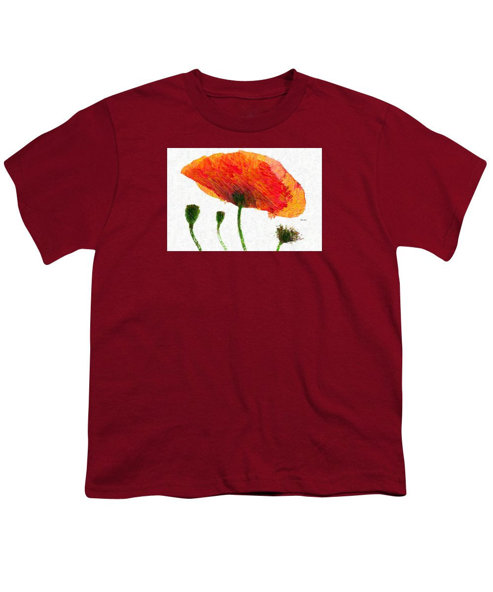 Youth T-Shirt - Abstract Flower 0723