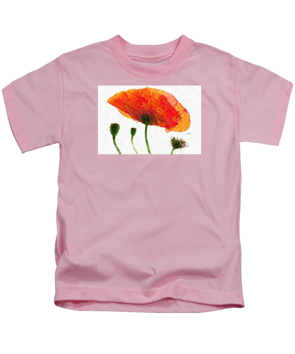 Kids T-Shirt - Abstract Flower 0723