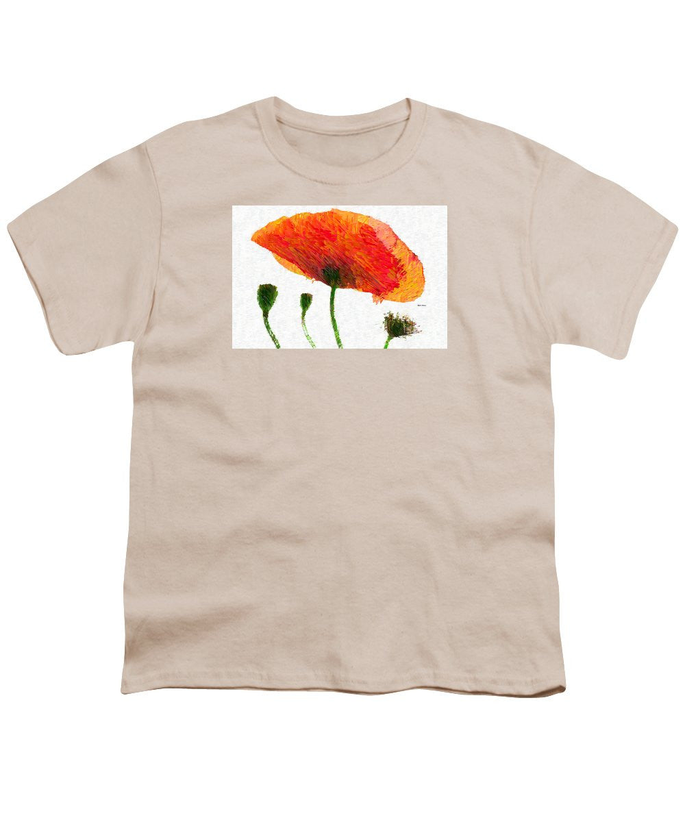 Youth T-Shirt - Abstract Flower 0723