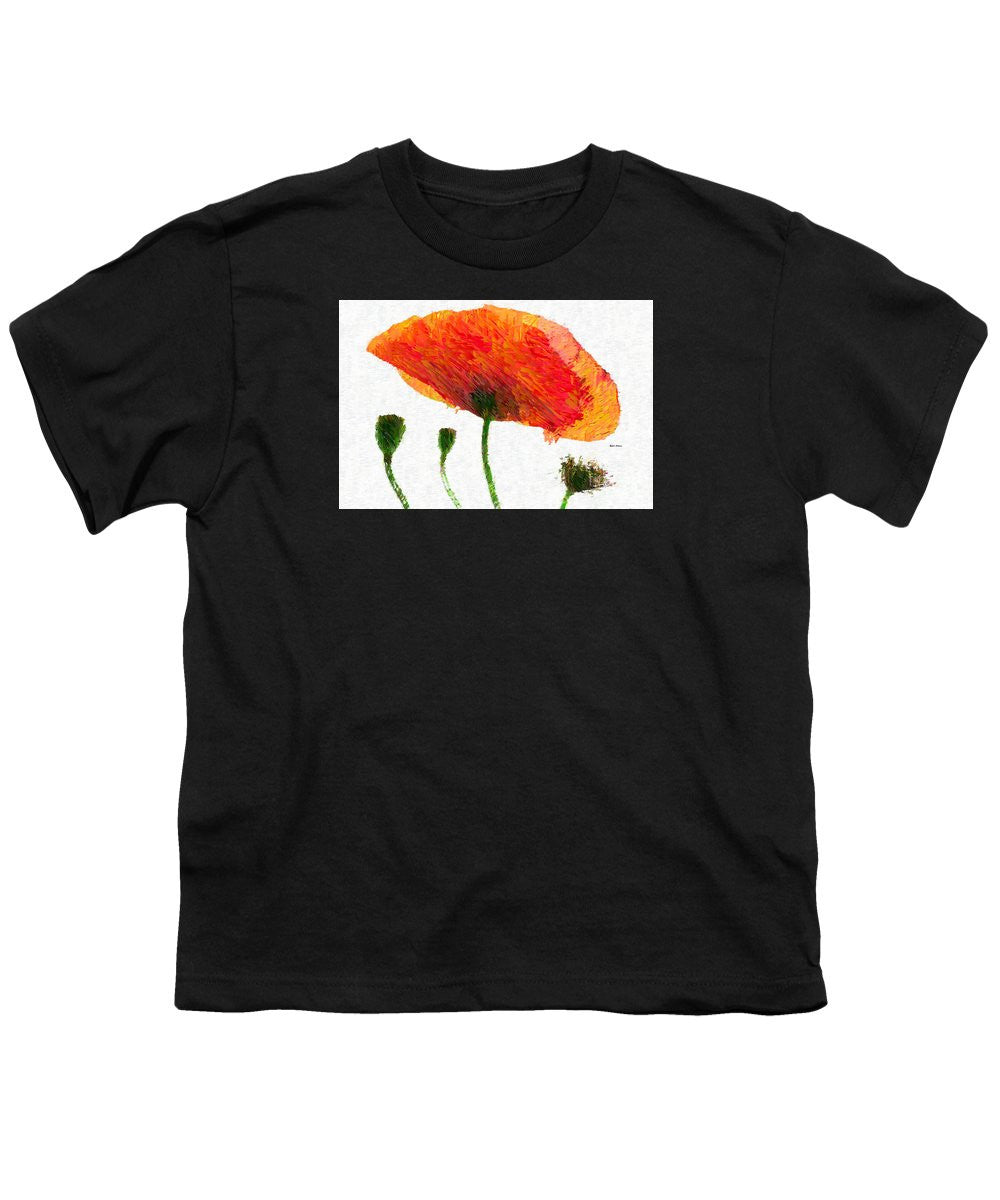 Youth T-Shirt - Abstract Flower 0723