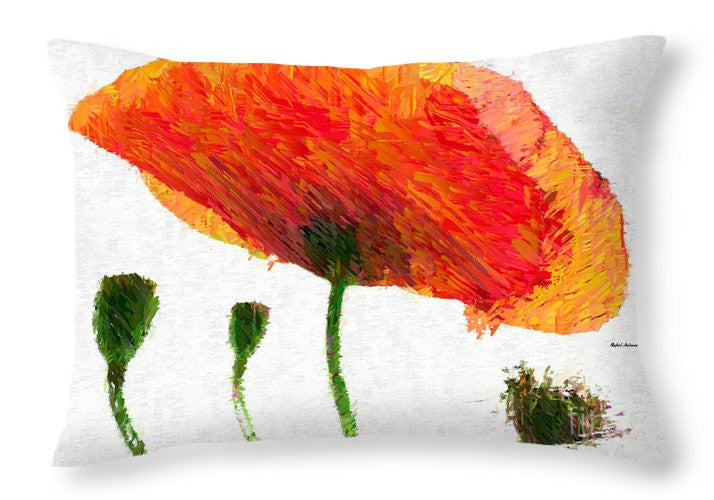 Throw Pillow - Abstract Flower 0723