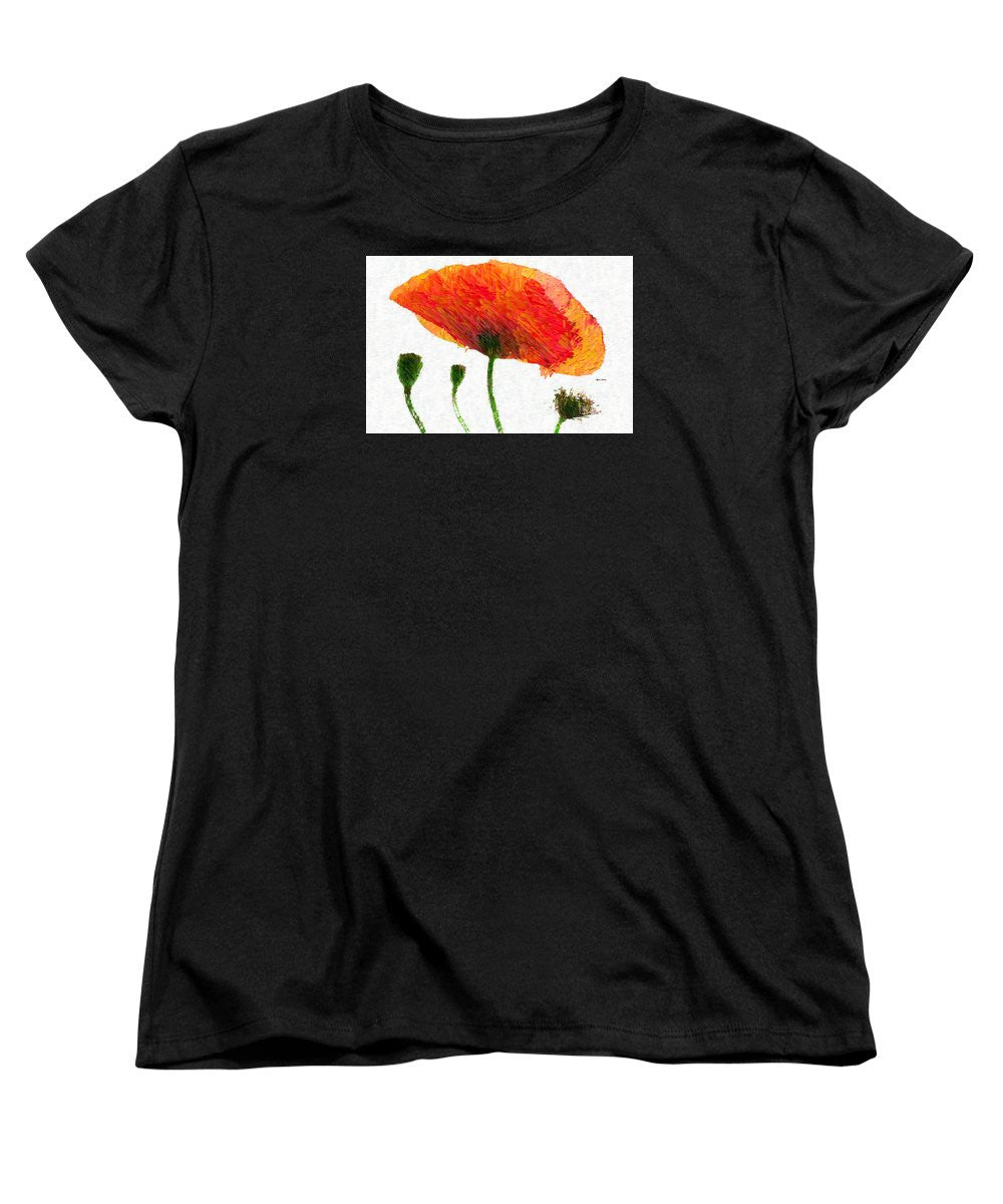 Women's T-Shirt (Standard Cut) - Abstract Flower 0723