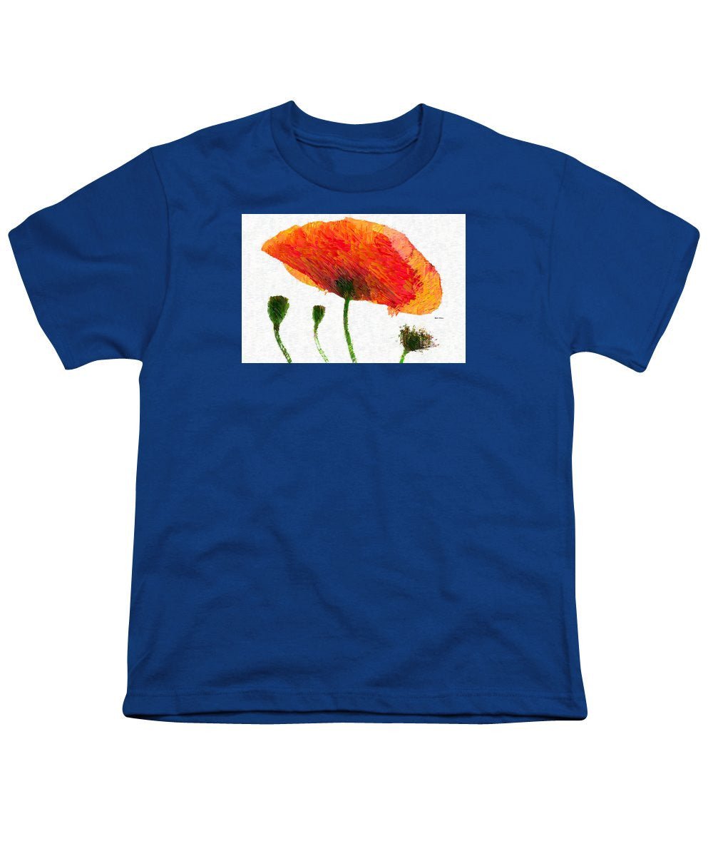 Youth T-Shirt - Abstract Flower 0723