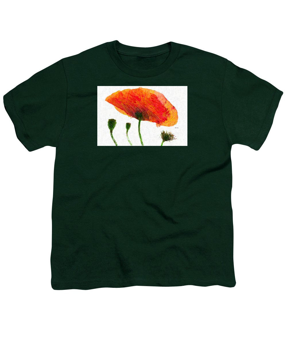 Youth T-Shirt - Abstract Flower 0723