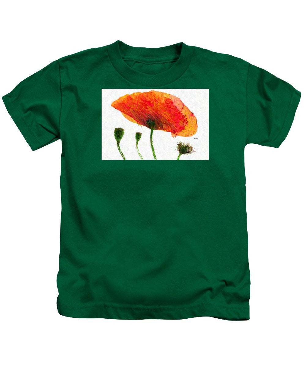 Kids T-Shirt - Abstract Flower 0723