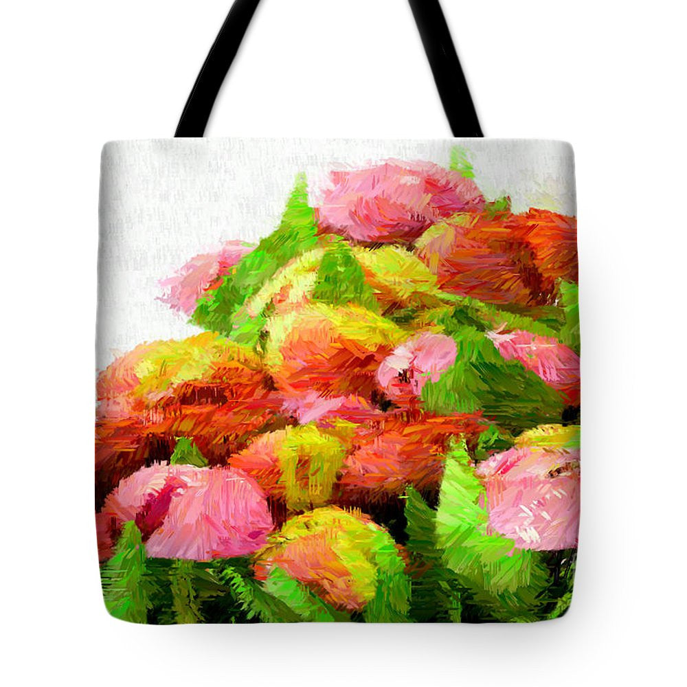 Tote Bag - Abstract Flower 0727