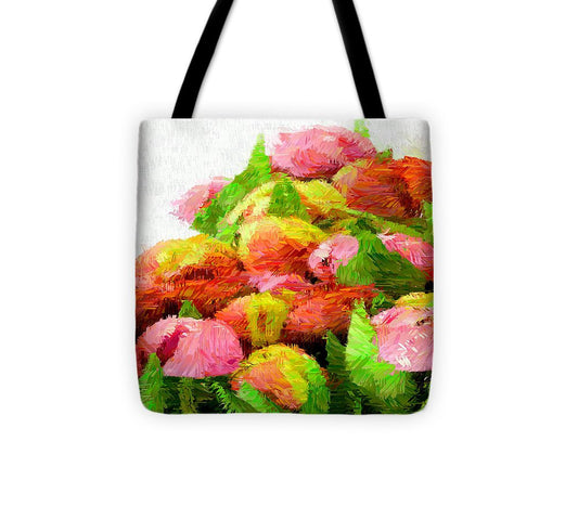 Tote Bag - Abstract Flower 0727