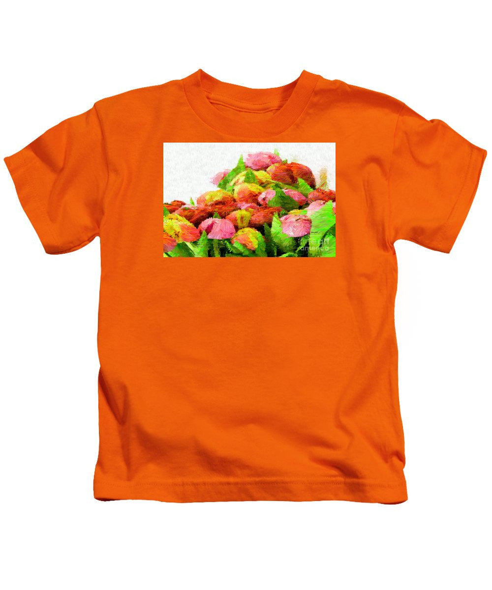 Kids T-Shirt - Abstract Flower 0727