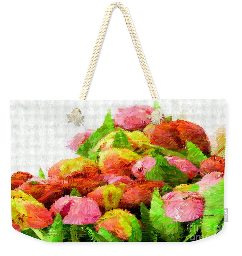 Weekender Tote Bag - Abstract Flower 0727