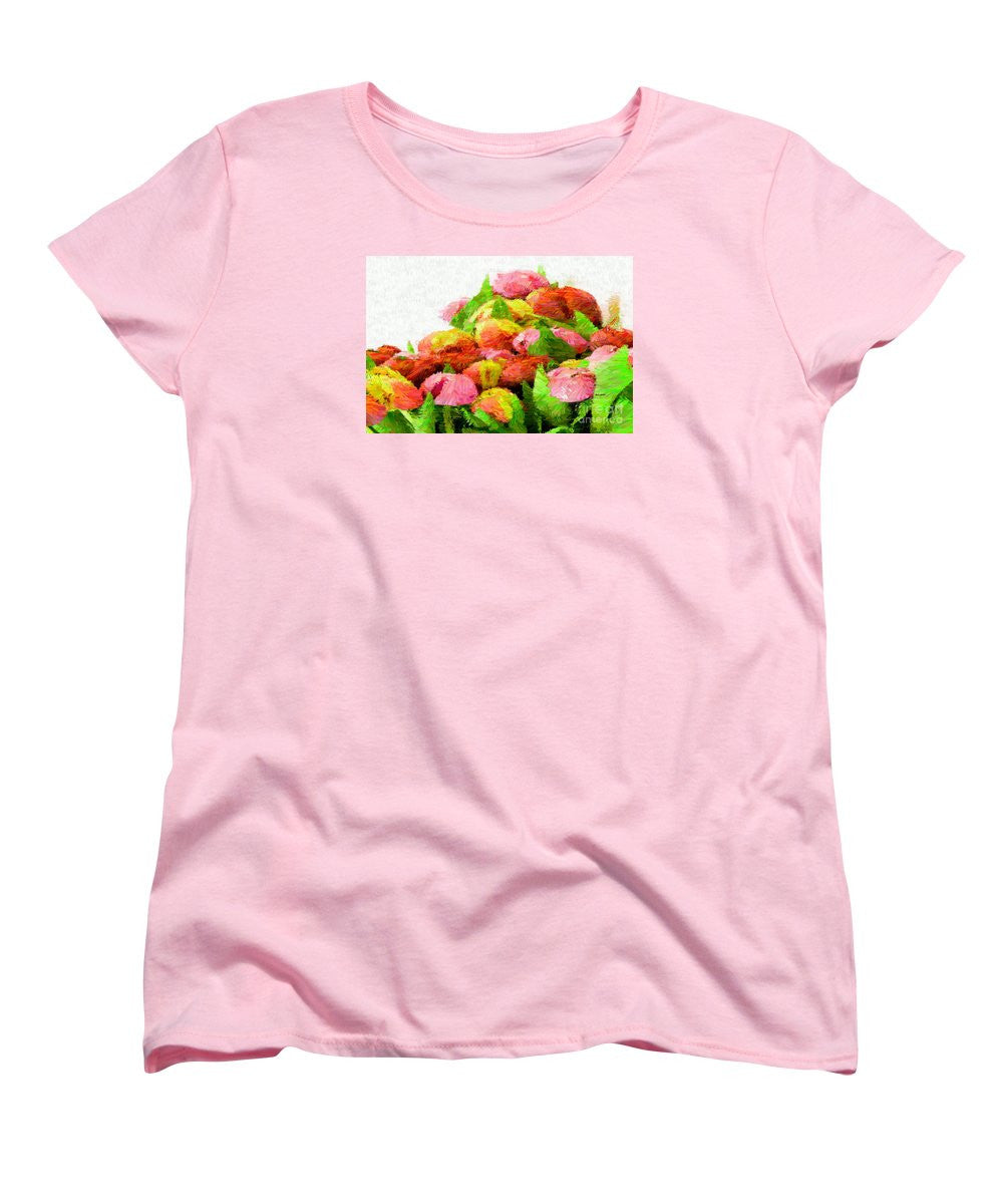 Women's T-Shirt (Standard Cut) - Abstract Flower 0727