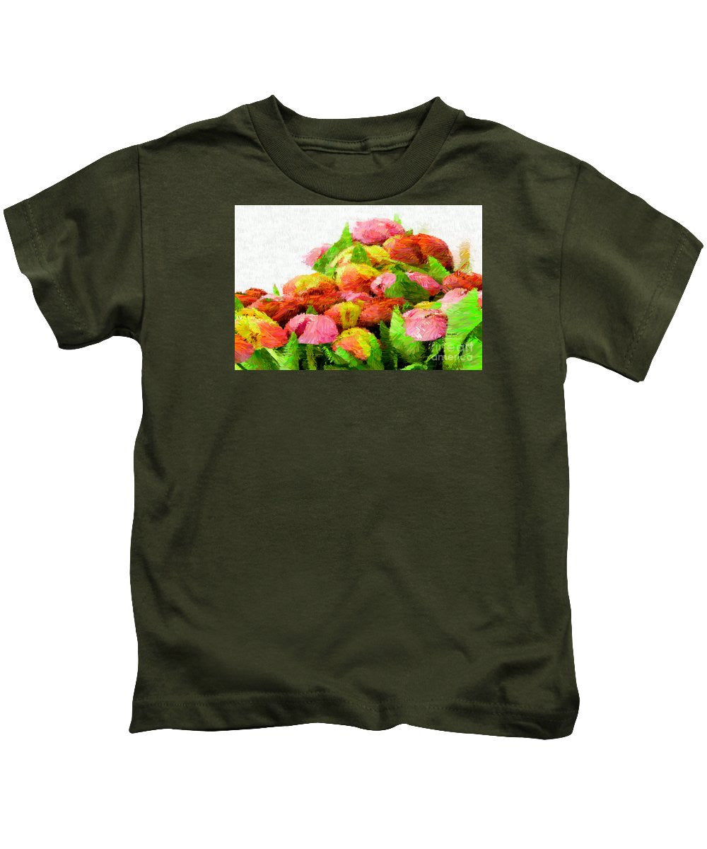 Kids T-Shirt - Abstract Flower 0727