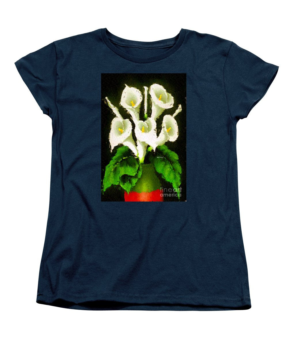 Women's T-Shirt (Standard Cut) - Abstract Flower 079