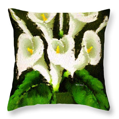 Throw Pillow - Abstract Flower 079