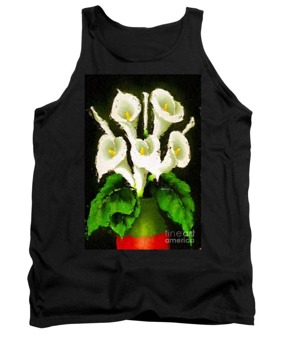 Tank Top - Abstract Flower 079