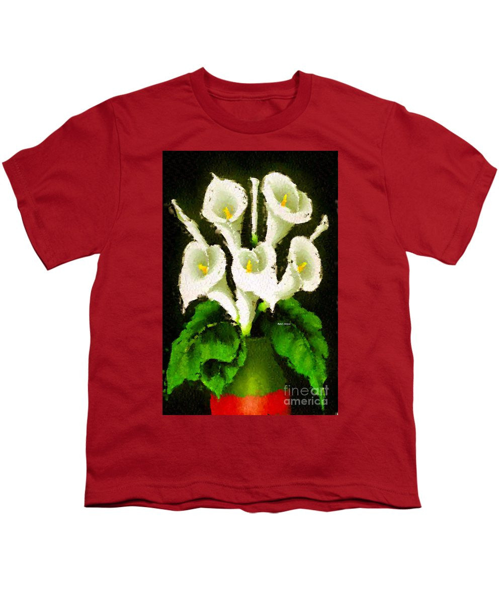 Youth T-Shirt - Abstract Flower 079