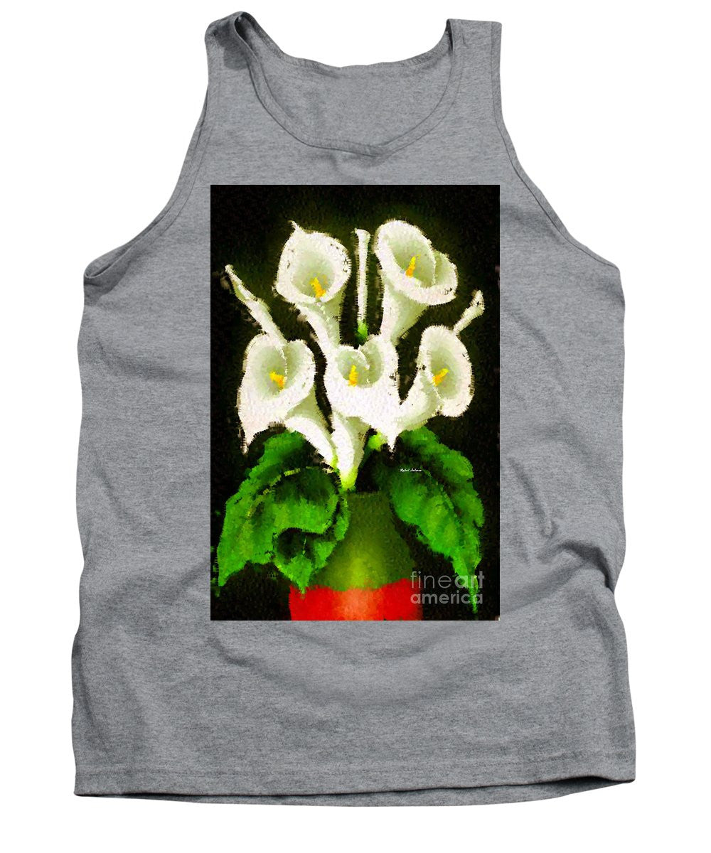 Tank Top - Abstract Flower 079
