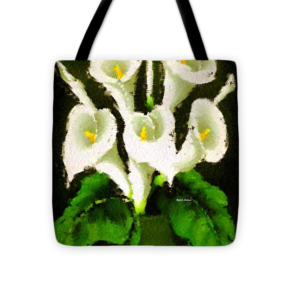 Tote Bag - Abstract Flower 079